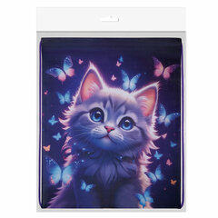 Мешок для обуви BRAUBERG KIDS, с петлей, 42&times;34 см, &laquo;Curious cat&raquo;, 273434