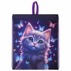 Мешок для обуви BRAUBERG KIDS, с петлей, 42&times;34 см, &laquo;Curious cat&raquo;, 273434