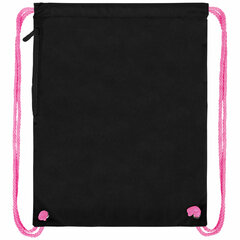 Мешок для обуви BRAUBERG PREMIUM, карман, подкладка, светоотражайка, 43&times;33 см, &laquo;Pink lava&raquo;, 273441