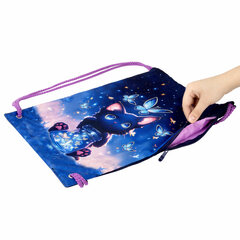 Мешок для обуви BRAUBERG PREMIUM, карман, подкладка, светоотражайка, 43&times;33 см, &laquo;Night catcher&raquo;, 273442