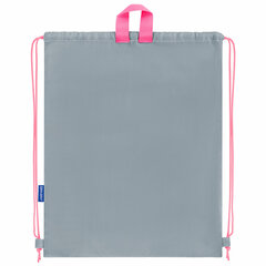 Мешок для обуви BRAUBERG, с петлей, светоотражающая полоса, 2 отделения, 46&times;36 см, &laquo;Hi there&raquo;, 273449