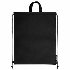 Мешок для обуви BRAUBERG большой удобный с ручкой, 51&times;41 см, &laquo;Total Black&raquo;, 273454