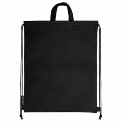 Мешок для обуви BRAUBERG большой удобный с ручкой, 51&times;41 см, &laquo;Total Black&raquo;, 273454