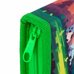 Пенал ПИФАГОР, 1 отделение, 1 откидная планка, полиэстер, 19&times;13 см, &laquo;Football match&raquo;, 273476