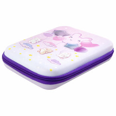 Пенал BRAUBERG KIDS большой удобный с откидной планкой, EVA, 22&times;15&times;4 см, &laquo;Dreamy clouds&raquo;, 273507