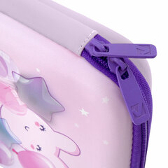 Пенал BRAUBERG KIDS большой удобный с откидной планкой, EVA, 22&times;15&times;4 см, &laquo;Dreamy clouds&raquo;, 273507