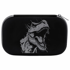 Пенал BRAUBERG SHINY, 1 отделение, 1 откидная планка, EVA, 22&times;13&times;4 см, &laquo;Scary dino&raquo;, 273517