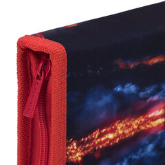 Пенал BRAUBERG с наполнением, 1 отделение, 1 откидная планка, 24 предмета, 21&times;14 см, &laquo;Foggy car&raquo;, 273533