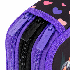 Пенал BRAUBERG, 3 отделения, полиэстер, 21&times;14 см, &laquo;Sleeping kitten&raquo;, 273538