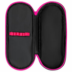 Пенал-футляр BRAUBERG, 1 отделение, органайзер, полиэстер, 22&times;9&times;5 см, &laquo;Angry kitty&raquo;, 273566