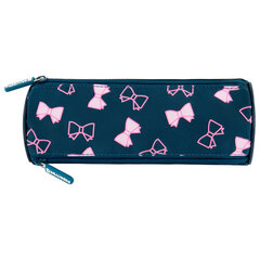 Пенал мягкий BRAUBERG, 3 отделения, нейлон, 21&times;7&times;7 см, &laquo;Elegant bow&raquo;, 273581