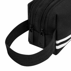 Пенал-органайзер BRAUBERG с ручкой, 2 отделения, полиэстер, 23&times;10 см, черный, 273592