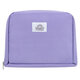 Пенал-органайзер BRAUBERG, 1 отделение, С НАКЛЕЙКАМИ, молния вокруг, канвас, 22x15х6 см, фиолетовый, 273594