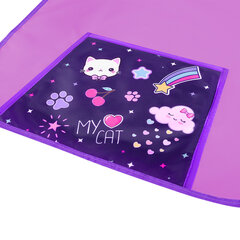 Фартук с нарукавниками для уроков труда ПИФАГОР, 1 карман, 46&times;54 см, &laquo;Leapfrog&raquo;, 273623