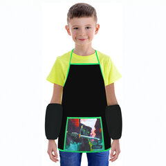 Фартук с нарукавниками для уроков труда ПИФАГОР, 1 карман, 46&times;54 см, &laquo;Sharp sword&raquo;, 273625