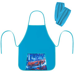 Фартук с нарукавниками для уроков труда ПИФАГОР, 1 карман, 46х54 см, "Speed rusher", 273626