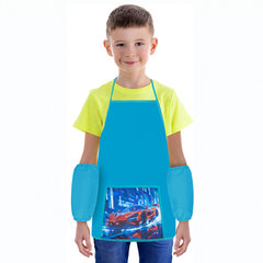 Фартук с нарукавниками для уроков труда ПИФАГОР, 1 карман, 46&times;54 см, &laquo;Speed rusher&raquo;, 273626