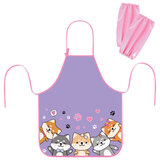 Фартук с нарукавниками для уроков труда ЮНЛАНДИЯ, регулировка по росту, 46х54 см, "Best fellows", 273630