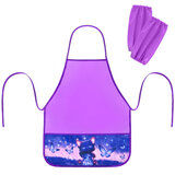 Фартук с нарукавниками для уроков труда BRAUBERG, 3 кармана, 46x54 см, "Night catcher", 273642