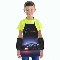 Фартук с нарукавниками для уроков труда ЮНЛАНДИЯ, регулировка по росту, 46&times;54 см, &laquo;Street power&raquo;, 273767