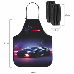 Фартук с нарукавниками для уроков труда ЮНЛАНДИЯ, регулировка по росту, 46&times;54 см, &laquo;Street power&raquo;, 273767