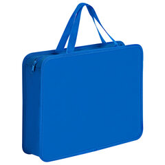 Папка на молнии с ручками ПИФАГОР А4, 1 отделение, пластик, 75 мм, однотонная, ассорти, 273769