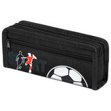 Пенал ЮНЛАНДИЯ ЮНИОР, 2 отделения, полиэстер, "Sport", 21х8х6 см, 273812