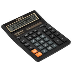 Калькулятор настольный STAFF STF-888-New (202&times;158 мм), 12 разрядов, двойное питание, черный, 273831