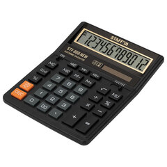 Калькулятор настольный STAFF STF-888-New (202&times;158 мм), 12 разрядов, двойное питание, черный, 273831