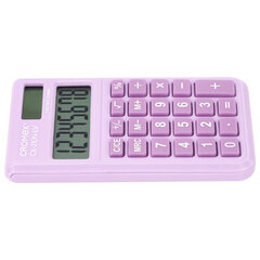 Калькулятор карманный CROMEX (КРОМЕКС) CX-210N-LV (96&times;62 мм), 8 разрядов, двойное питание, сиреневый, 273836