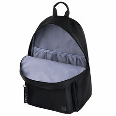 Рюкзак BRAUBERG FASHION CITY универсальный, карман-антивор, &laquo;Hamsters&raquo;, черный, 44&times;31&times;16 см, 273840