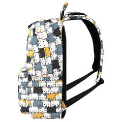 Рюкзак HEIKKI DREAM (ХЕЙКИ) универсальный, c карманом для ноутбука, эргономичный, &laquo;Cute Cats&raquo;, 42&times;26&times;14 см, 273849