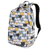 Рюкзак HEIKKI DREAM (ХЕЙКИ) универсальный, c карманом для ноутбука, эргономичный, "Cute Cats", 42х26х14 см, 273849