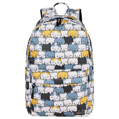 Рюкзак HEIKKI DREAM (ХЕЙКИ) универсальный, c карманом для ноутбука, эргономичный, &laquo;Cute Cats&raquo;, 42&times;26&times;14 см, 273849