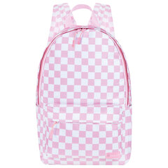 Рюкзак HEIKKI POSITIVE (ХЕЙКИ) универсальный, карман-антивор, &laquo;Pastel Chess&raquo;, 42&times;28&times;14 см, 273856