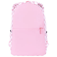 Рюкзак HEIKKI POSITIVE (ХЕЙКИ) универсальный, карман-антивор, &laquo;Pastel Chess&raquo;, 42&times;28&times;14 см, 273856