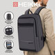 Рюкзак HEIKKI ELECT (ХЕЙКИ) универсальный, отделение для ноутбука, USB-порт, серый, 44х30х16 см, 273863