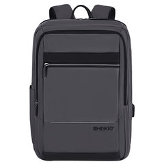 Рюкзак HEIKKI ELECT (ХЕЙКИ) универсальный, отделение для ноутбука, USB-порт, серый, 44&times;30&times;16 см, 273863