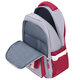 Рюкзак HEIKKI GOODLY (ХЕЙКИ) универсальный, 2 отделения, отделение для ноутбука, серый/красный, 46x33x18 см, 273869