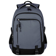 Рюкзак HEIKKI VALUABLE (ХЕЙКИ) универсальный, 2 отделения, отделение для ноутбука, серый, 48&times;33&times;19 см, 273871