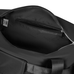 Сумка дорожная HEIKKI HANDY (ХЕЙКИ), карман на молнии, багажная лента, черная, 38&times;16&times;25 см, 273874