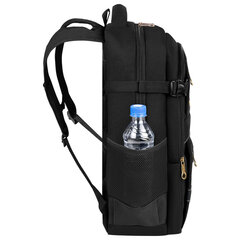 Рюкзак HEIKKI DESERTED (ХЕЙКИ) универсальный, отделение для ноутбука, EVA-спинка, черный, 48&times;34&times;18 см, 273876