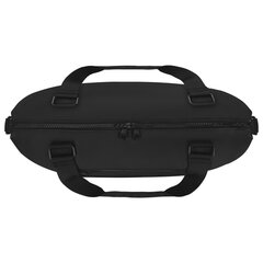 Сумка спортивная HEIKKI QUICK MOVE (ХЕЙКИ), карман на молнии, багажная лента, черная, 41&times;32&times;15 см, 273880