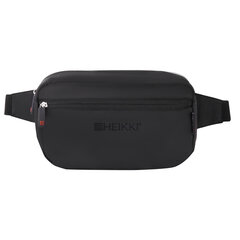 Сумка на пояс HEIKKI RIO (ХЕЙКИ) регулируемый ремень, черная, 28&times;16&times;9 см, 273886