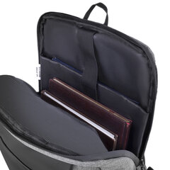 Рюкзак HEIKKI OUTLOOK (ХЕЙКИ) универсальный, отделение для ноутбука, серый, 46&times;32&times;16 см, 273890