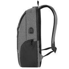Рюкзак HEIKKI OUTLOOK (ХЕЙКИ) универсальный, отделение для ноутбука, серый, 46&times;32&times;16 см, 273890