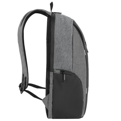 Рюкзак HEIKKI OUTLOOK (ХЕЙКИ) универсальный, отделение для ноутбука, серый, 46x32x16 см, 273890 - фото 2