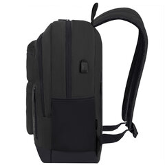 Рюкзак HEIKKI CONCORDANCE (ХЕЙКИ) универсальный, отделение для ноутбука, черный, 47&times;32&times;15 см, 273892