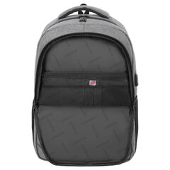 Рюкзак HEIKKI SECURE (ХЕЙКИ) универсальный, отделение для ноутбука, серый, 46&times;31&times;19 см, 273895