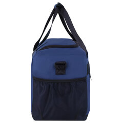 Сумка спортивная HEIKKI MOVE PLUS (ХЕЙКИ), отделение для обуви, синяя, 28&times;50&times;23 см, 273897